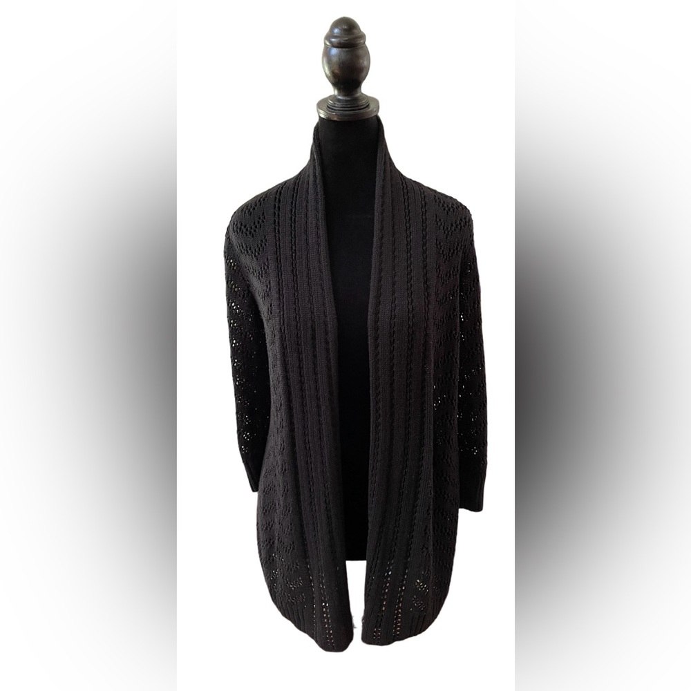 89th & Madison: Black Cardigan Sweater